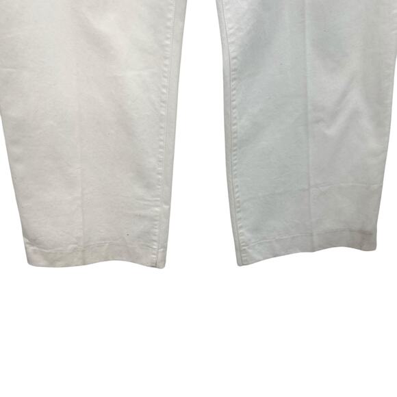Favorite Daughter The Favorite Pant Denim Wide Leg Geneva White Ivory Size US 18 - Picture 5 of 14